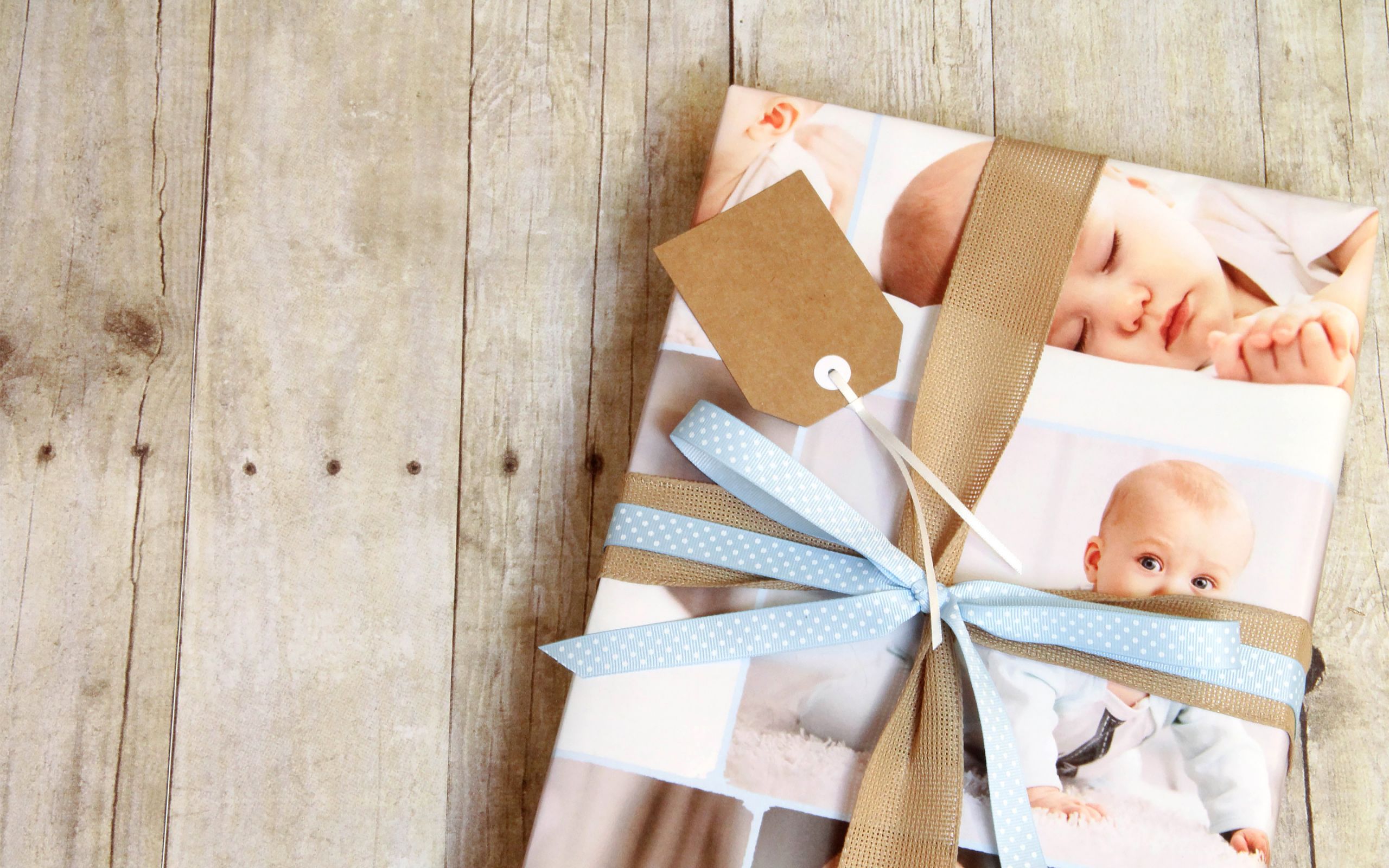 How To Wrap A Baby Gift Without Wrapping Paper
 Custom Wrapping Paper Make Wrapping Paper