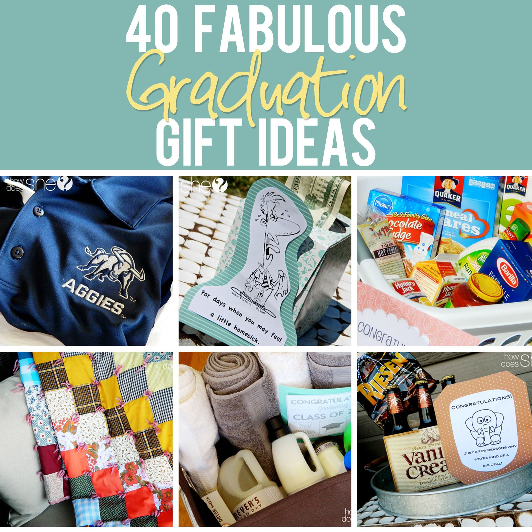 Hs Graduation Gift Ideas
 40 Fabulous Graduation Gift Ideas