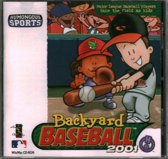 Humongous Entertainment Backyard Baseball
 Backyard Baseball 2001 PC Game Humongous Entertainment
