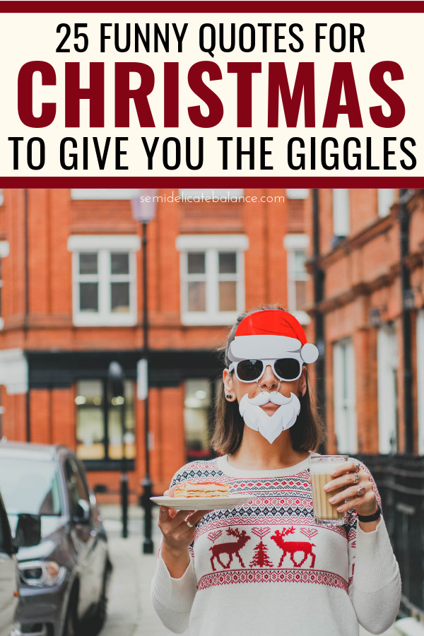 Humorous Christmas Quote
 25 Funny Christmas Quotes To Give You The Giggles This