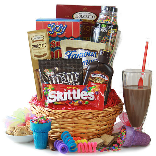 Ice Cream Gift Basket Ideas
 Summer Gift Ideas Ice Cream Party Ice Cream Gift Basket