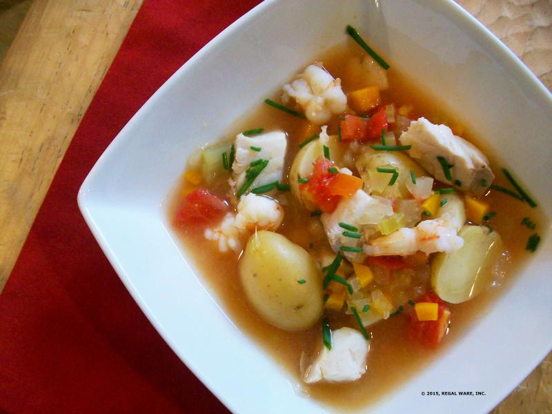 Icelandic Fish Stew
 Icelandic Style Fish Stew