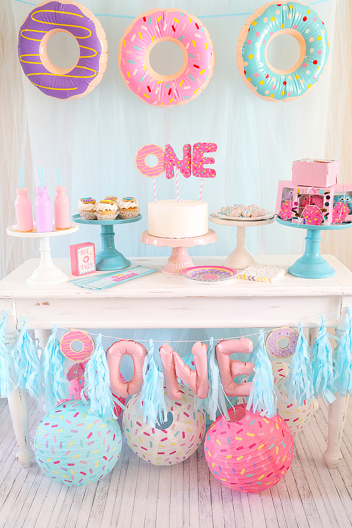 Ideas For 1St Birthday Party
 Donut Themed First Birthday Party Idea