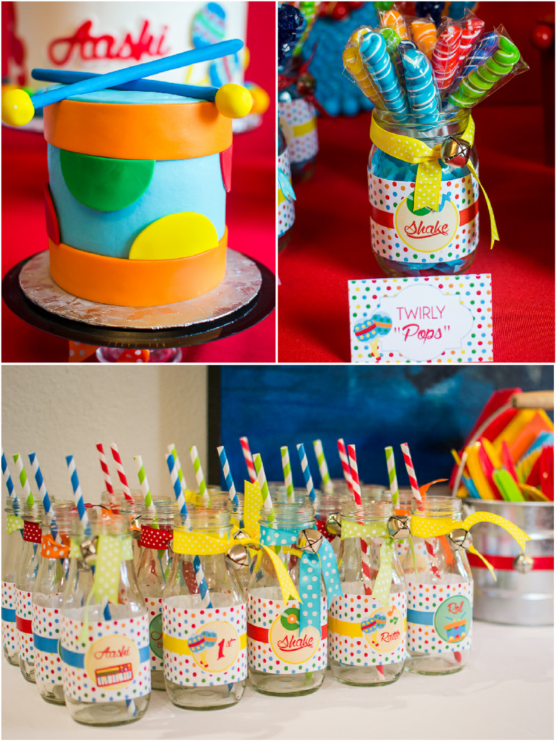 Ideas For 1St Birthday Party
 Baby Jam Music Inspired 1st Birthday Party Party Ideas