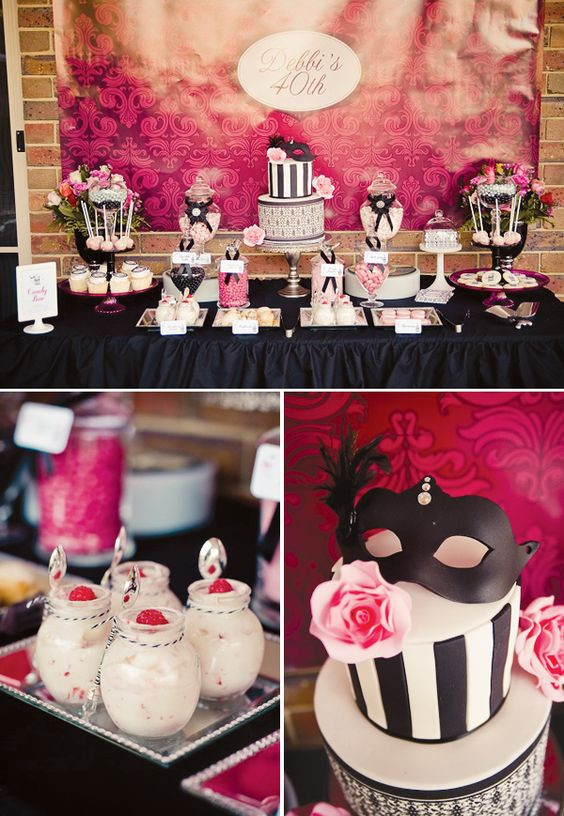 Ideas For 40Th Birthday Party Female
 18 Chic 40th Birthday Party Ideas For Women Shelterness