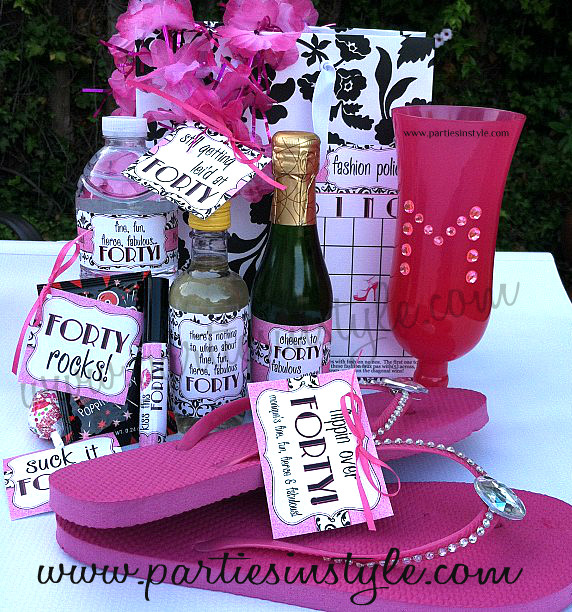 Ideas For 40Th Birthday Party Female
 9 Best 40th Birthday Themes for Women