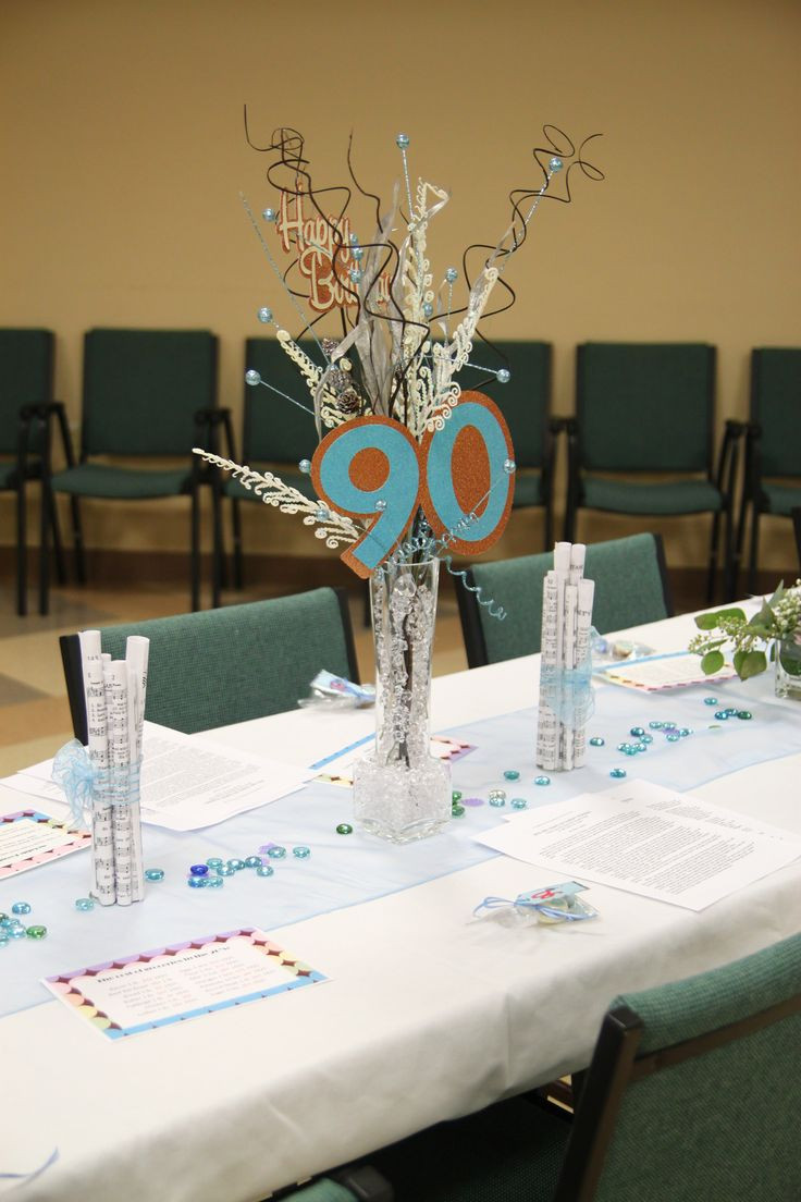 Ideas For 90Th Birthday Party
 25 best images about 90th Birthday Ideas on Pinterest