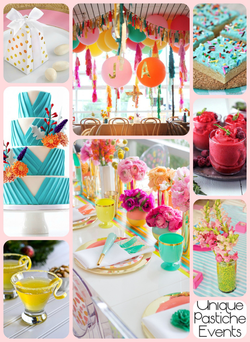 Ideas For A Summer Party
 Vibrant Summer Birthday Party Idea for Her