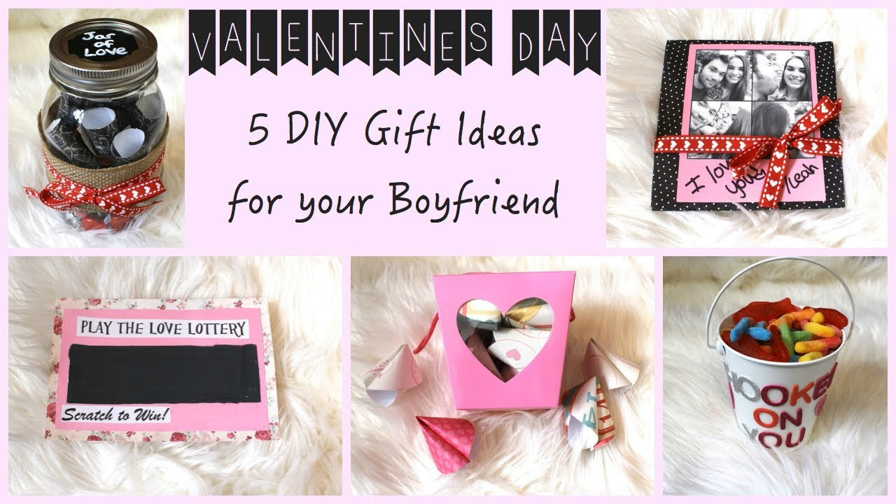 Ideas For Boyfriend Gift
 5 DIY Gift Ideas for Your Boyfriend