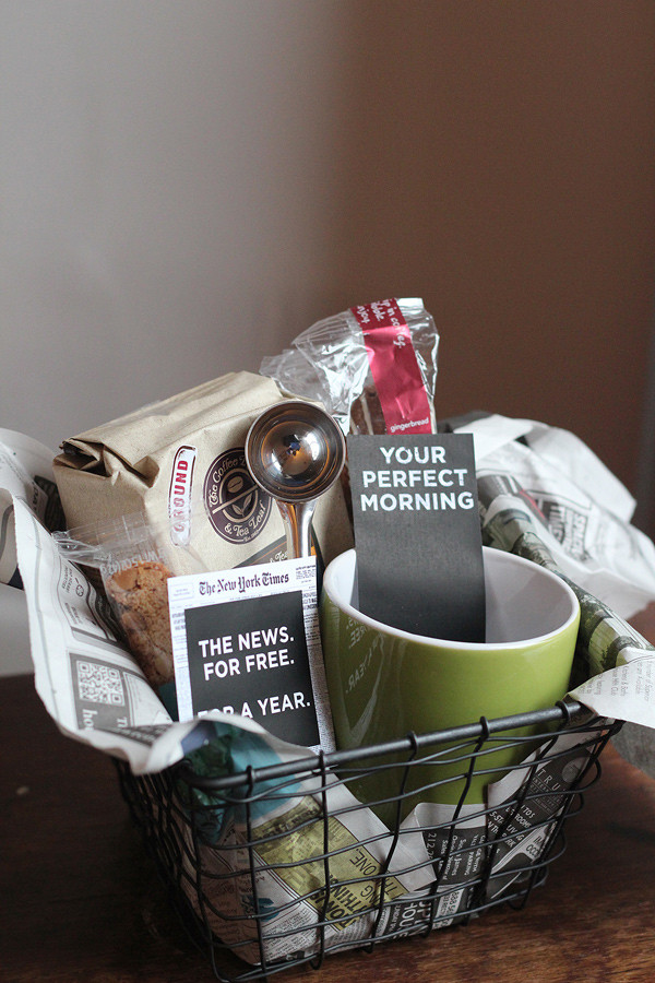 Ideas For Coffee Gift Basket
 10 Gorgeous DIY Gift Basket Ideas