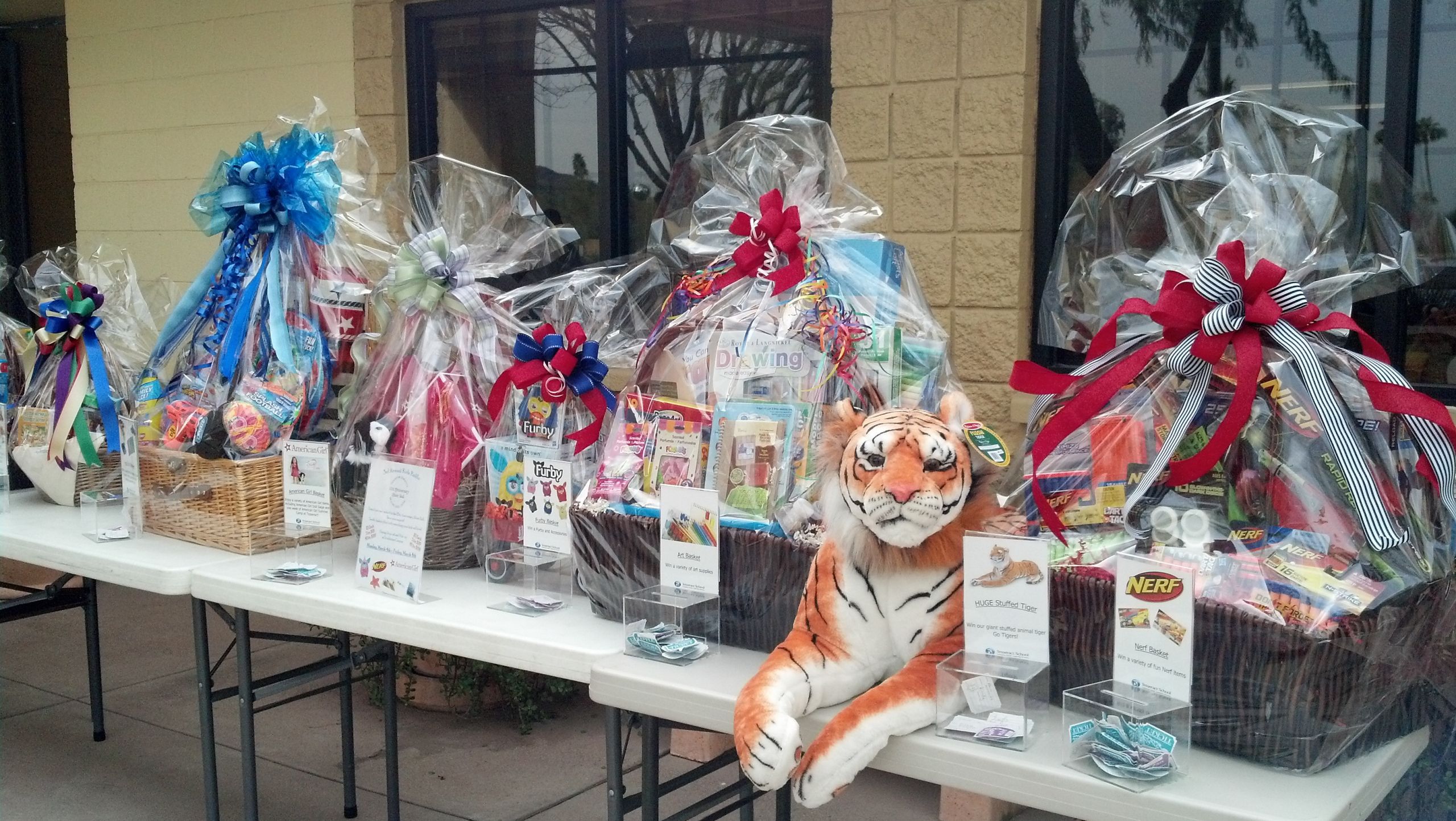 Ideas For Gift Baskets To Raffle
 Special Event and Silent Auction Gift Basket Ideas by M R