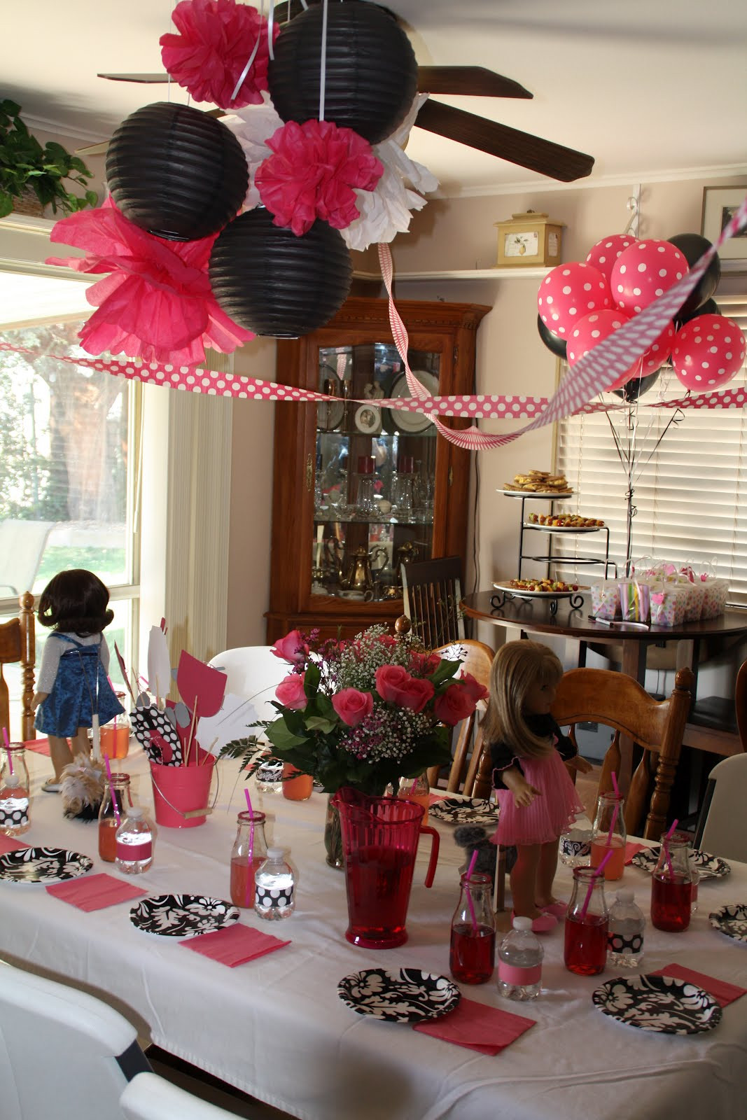 Ideas For Girl Birthday Party
 Cynde s Place American Girl Spa Birthday Party