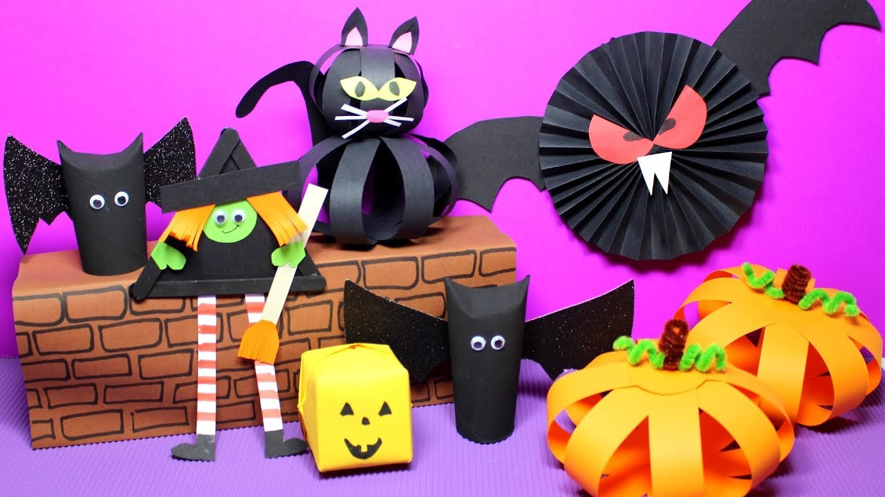 Ideas For Kids Craft
 Easy Halloween Crafts for Kids