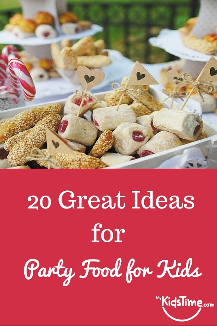 Ideas For Kids
 20 Great Party Food Ideas for Kids