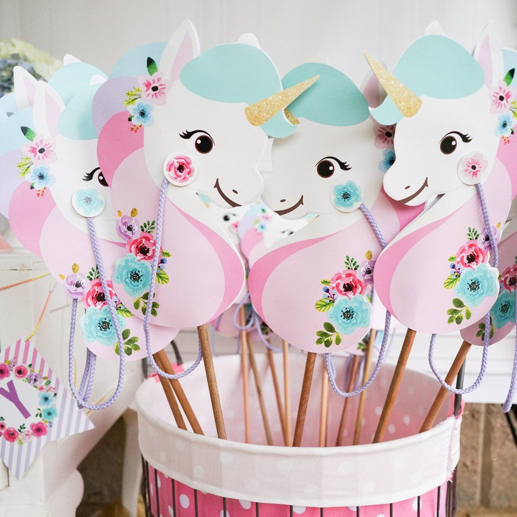 Ideas For Unicorn Party
 20 magical unicorn birthday party ideas