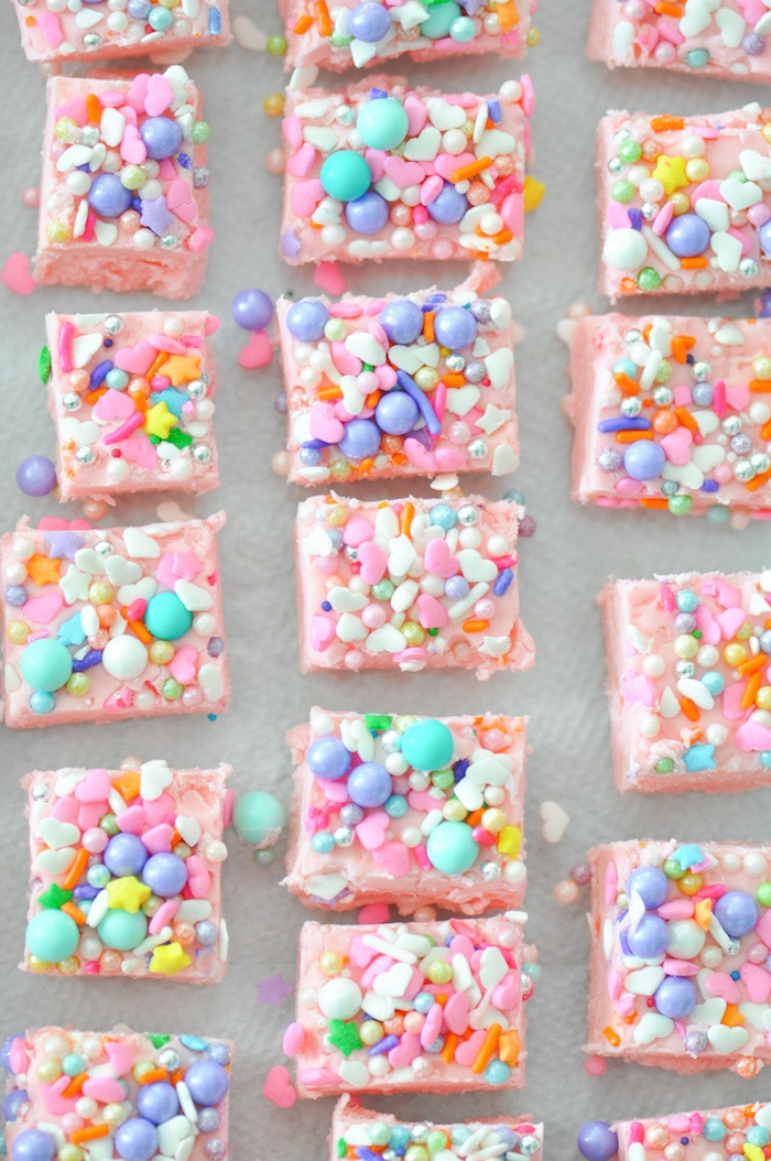 Ideas For Unicorn Party
 Kara s Party Ideas Easy Two Ingre nt Unicorn Fudge