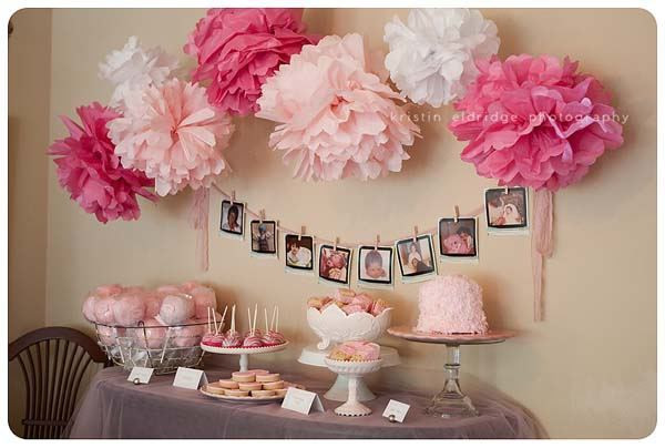 Ideas Para Decorar Un Baby Shower De Niña
 Ideas caseras para la decoración de una baby shower para niña