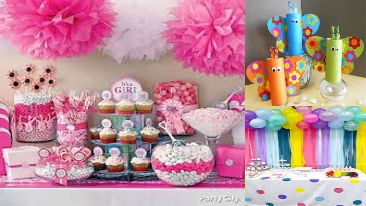 Ideas Para Decorar Un Baby Shower De Niña
 IDEAS PARA BABY SHOWER DE NIÑA