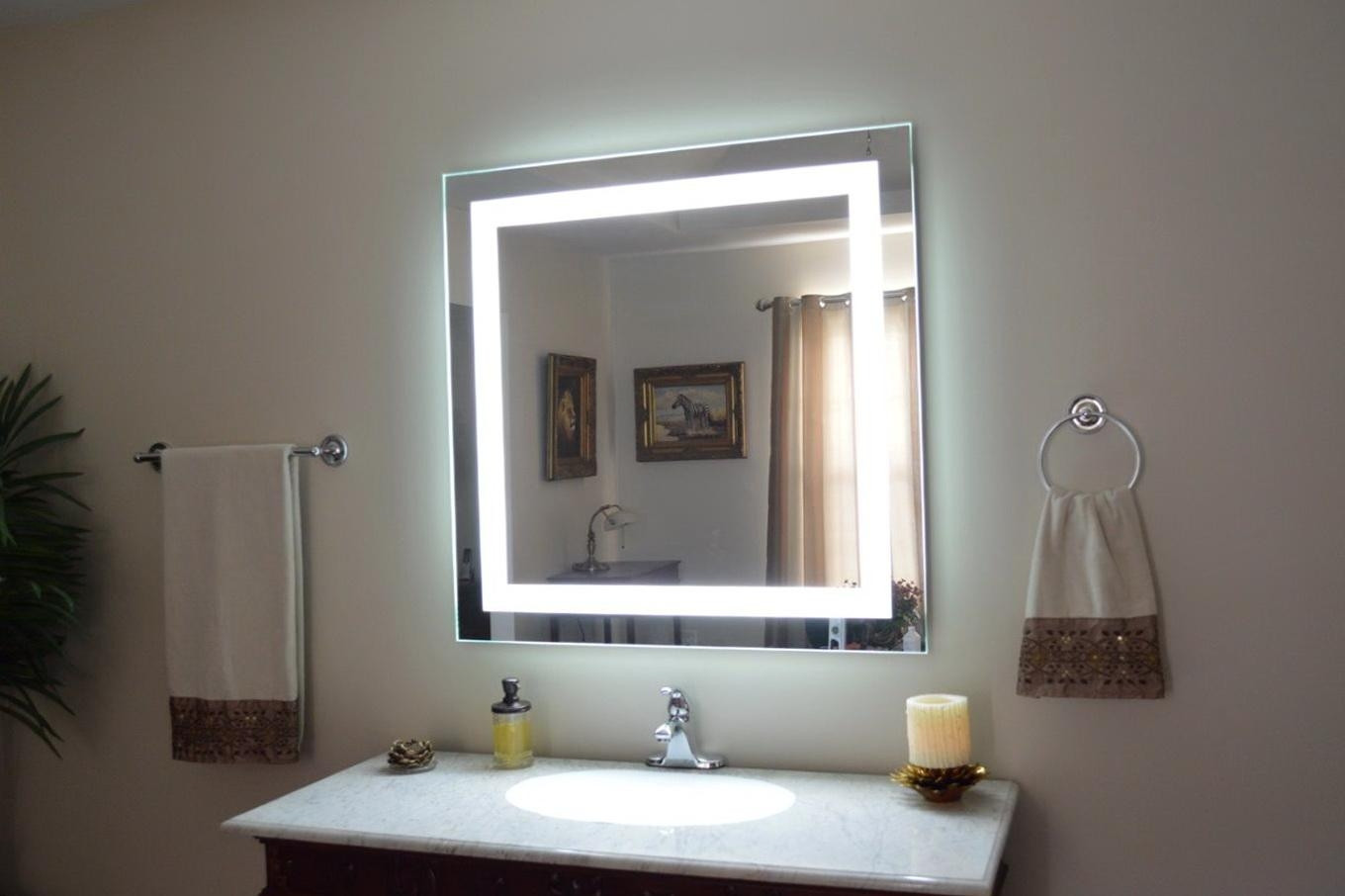 Ikea Bathroom Mirror
 Lighted Vanity Wall Mirrors