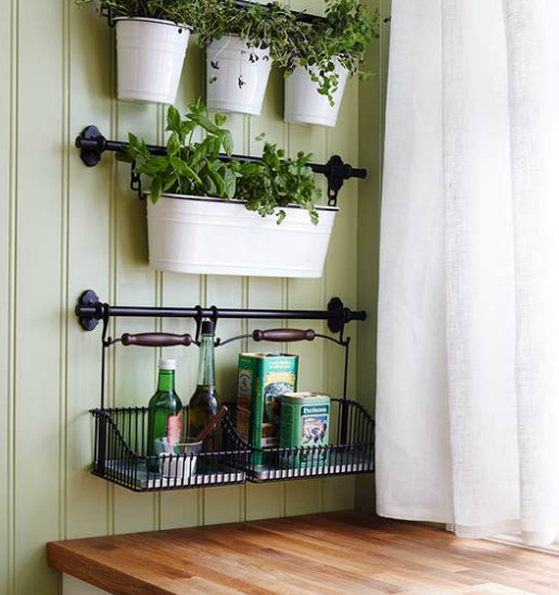 Ikea Kitchen Organizer
 Storage solutions FINTORP wall organizers from IKEA