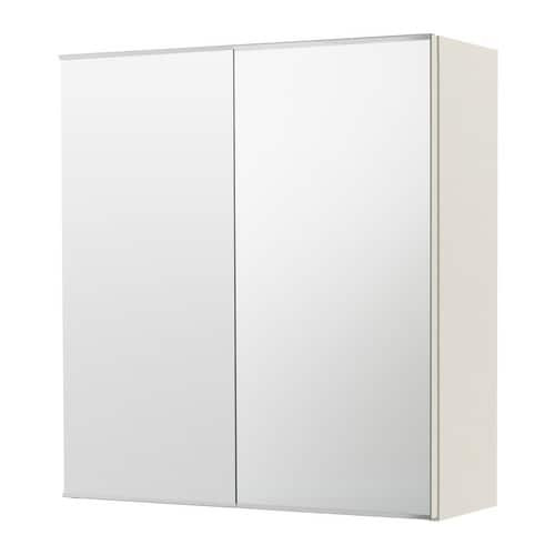 Ikea White Bathroom Cabinet
 LILLÅNGEN Mirror cabinet with 2 doors white IKEA