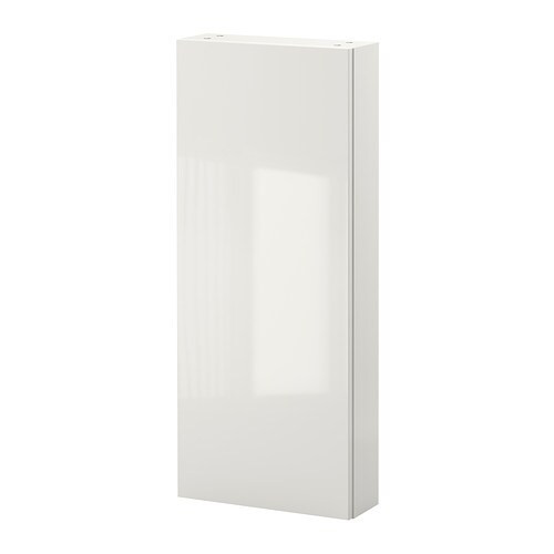 Ikea White Bathroom Cabinet
 GODMORGON Wall cabinet with 1 door high gloss white IKEA
