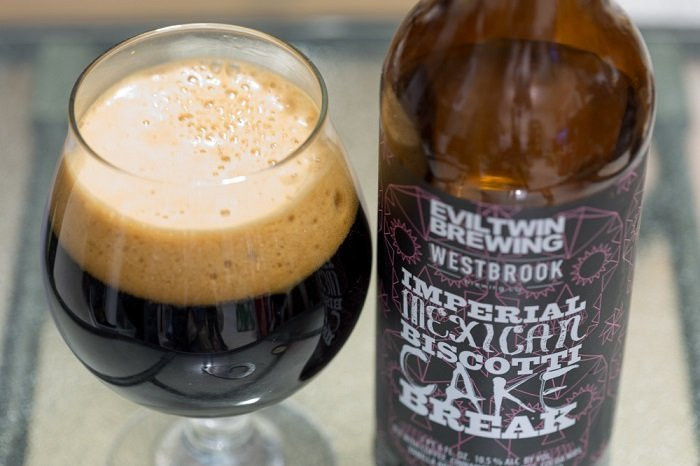 Imperial Mexican Biscotti Cake Break
 Personal Beer Review Evil Twin Westbrook Imperial