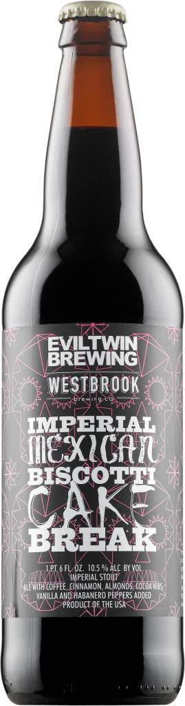 Imperial Mexican Biscotti Cake Break
 Evil Twin Brewing Evil Twin Westbrook Imperial Mexican