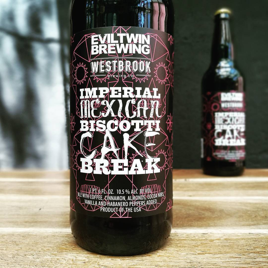 Imperial Mexican Biscotti Cake Break
 EVIL TWIN WESTBROOK IMPERIAL MEXICAN BISCOTTI CAKE BREAK