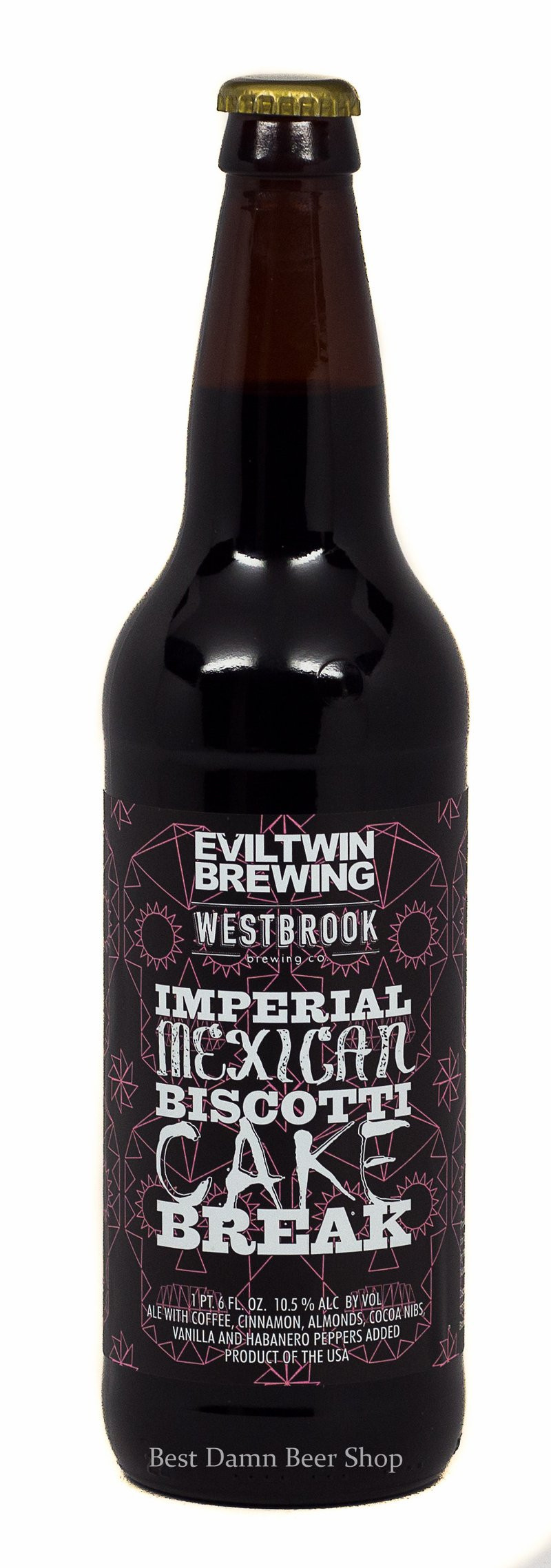 Imperial Mexican Biscotti Cake Break
 Westbrook Evil Twin collab Imperial Mexican Biscotti Cake