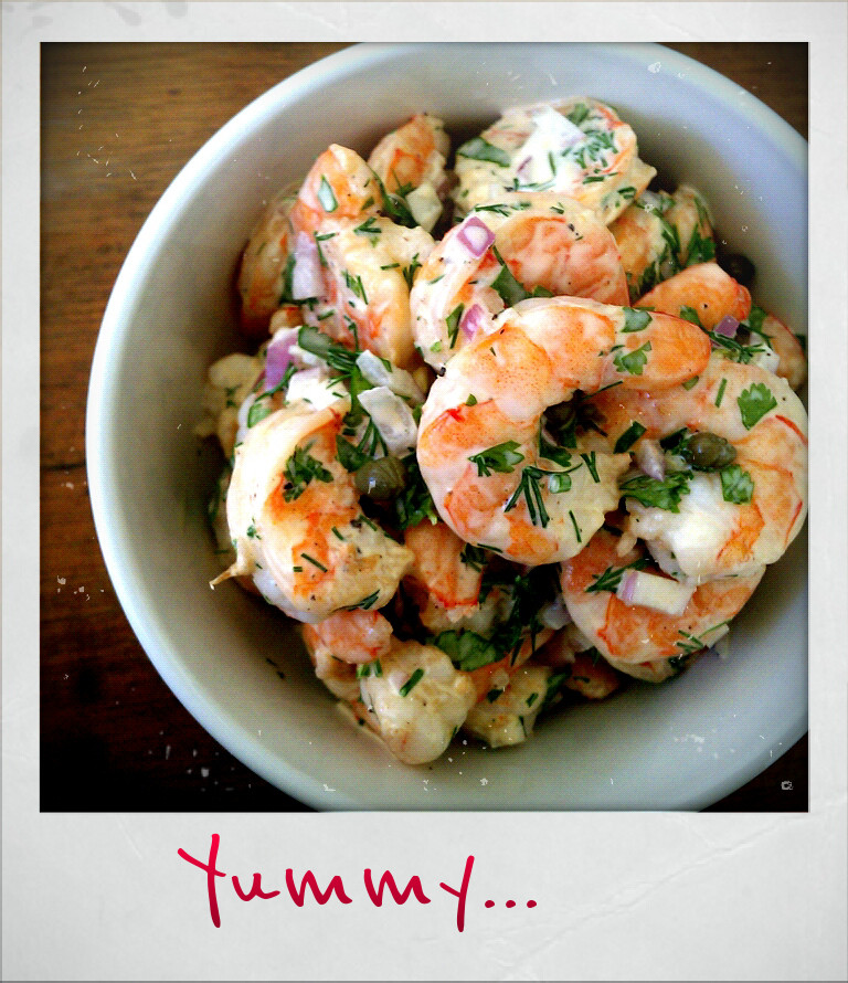 Ina Garten Shrimp Salad
 La Dama Cooks Roasted Shrimp Salad