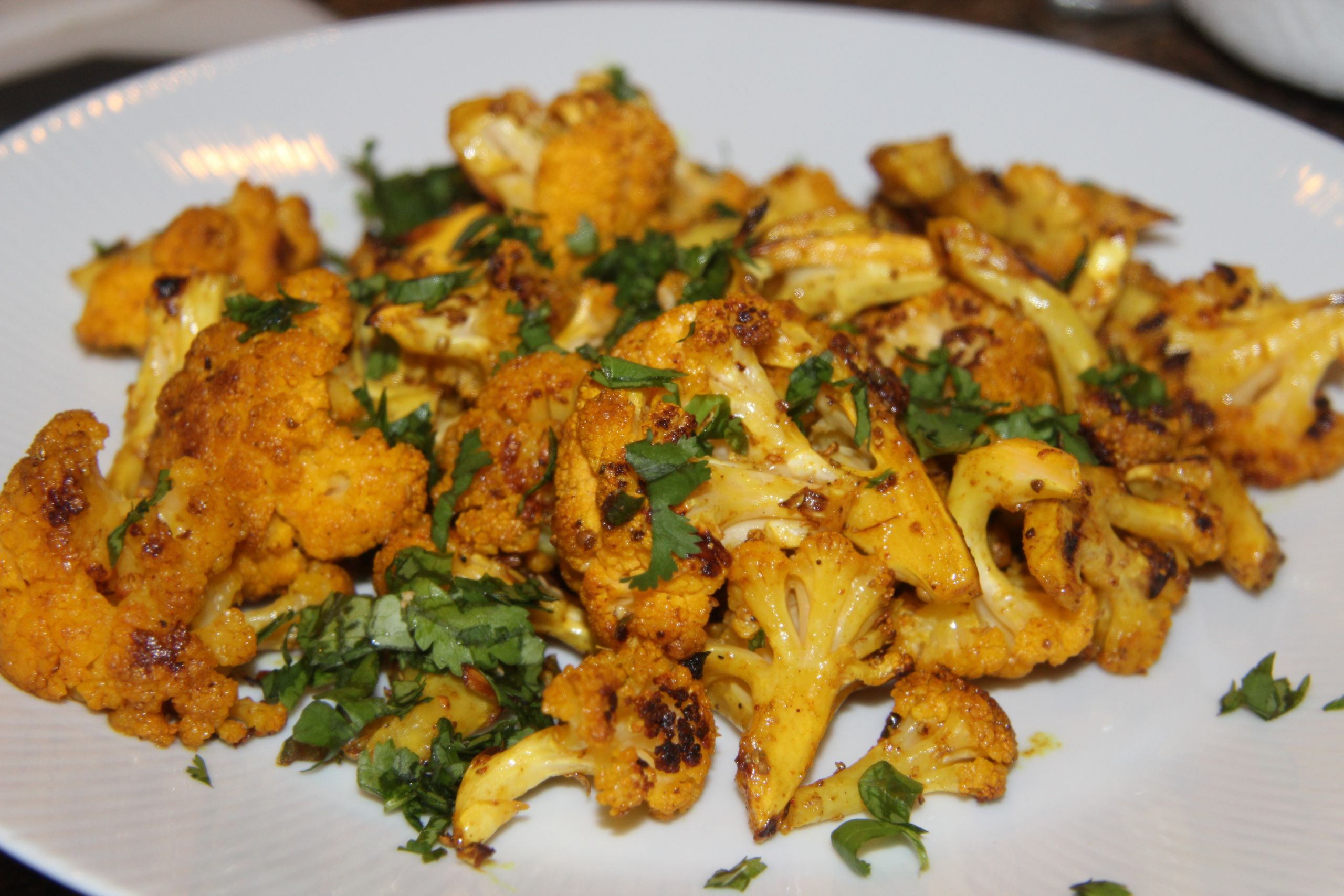 Indian Roasted Cauliflower Recipes
 Indian Spiced Roasted Cauliflower