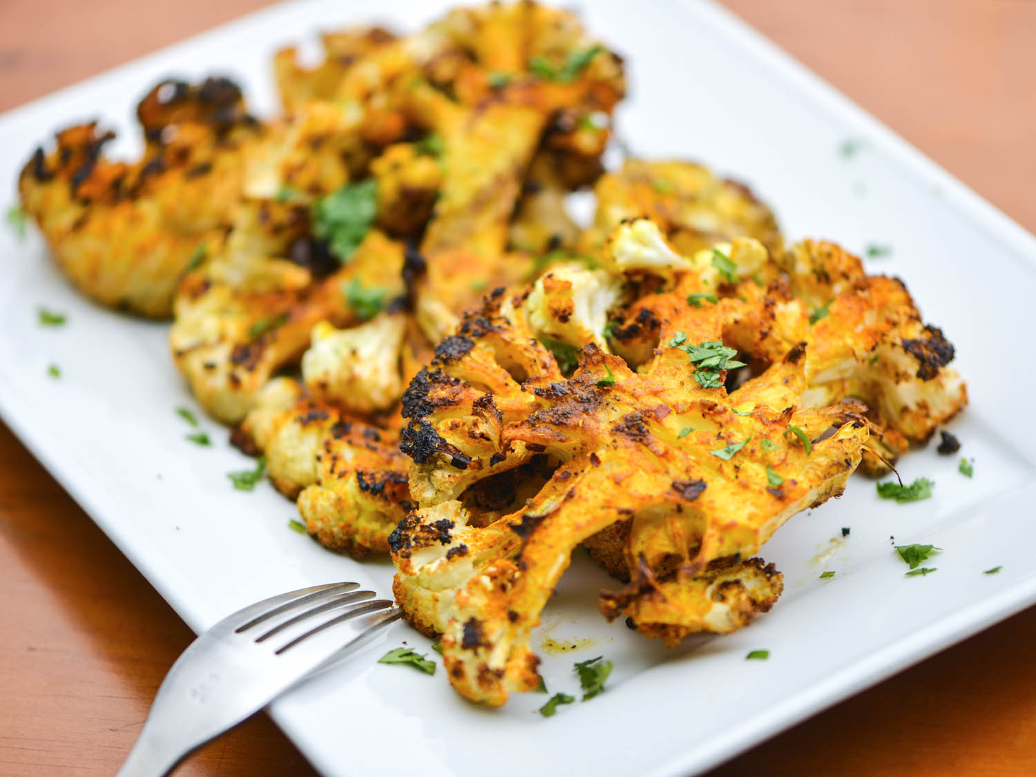 Indian Roasted Cauliflower Recipes
 Roasted Cauliflower With Indian Barbecue Sauce Recipe