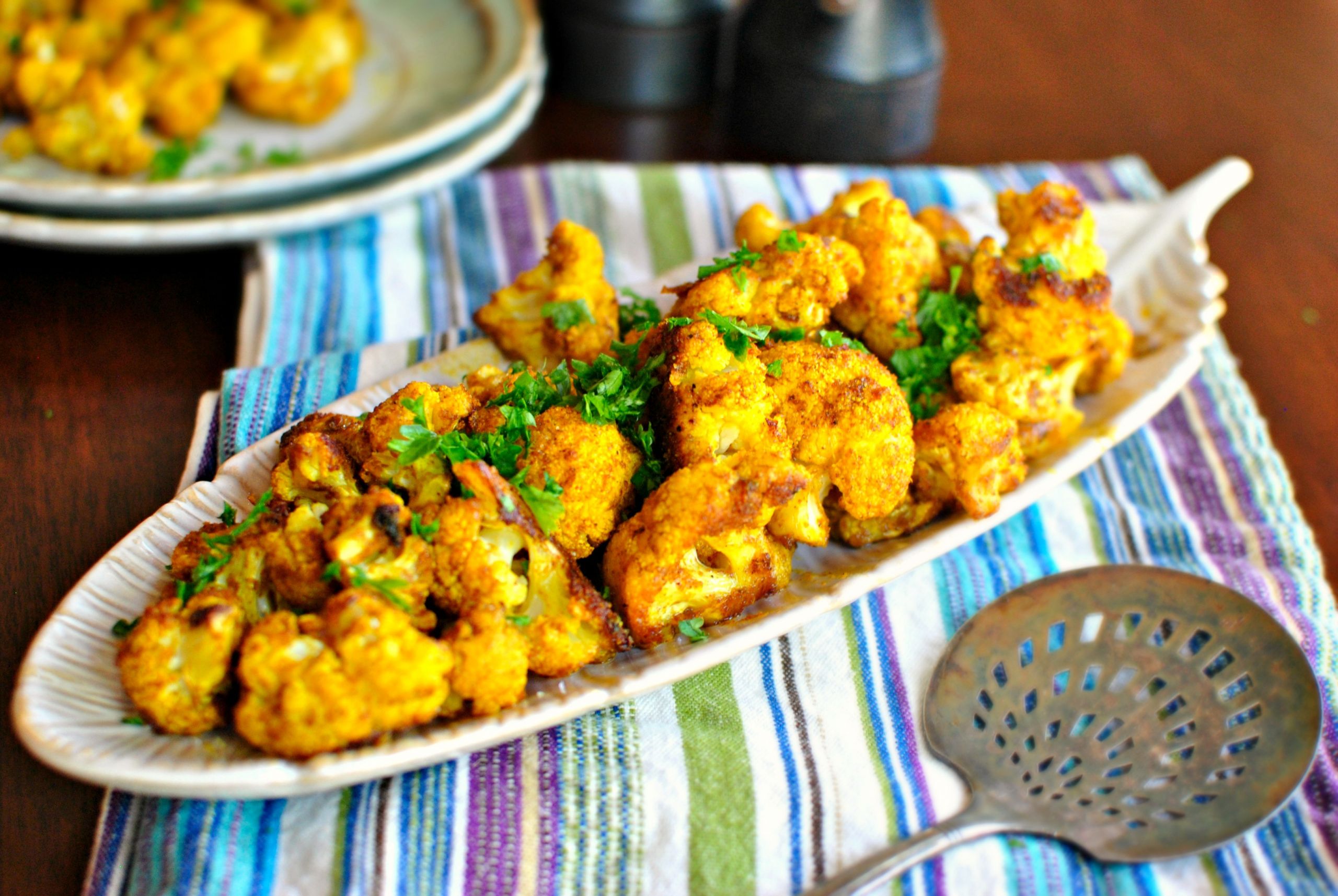 Indian Roasted Cauliflower Recipes
 Guest Recipe Blog from Wyldsson Curried Roasted