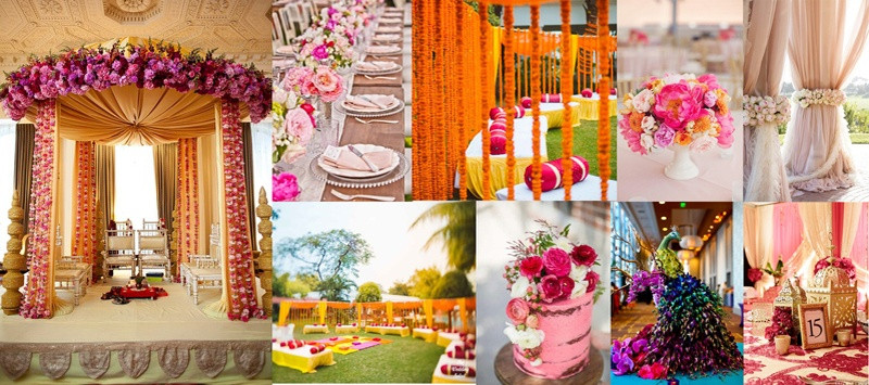 Indian Wedding Themes
 Indian Wedding Color Themes SummerWeddingSeries