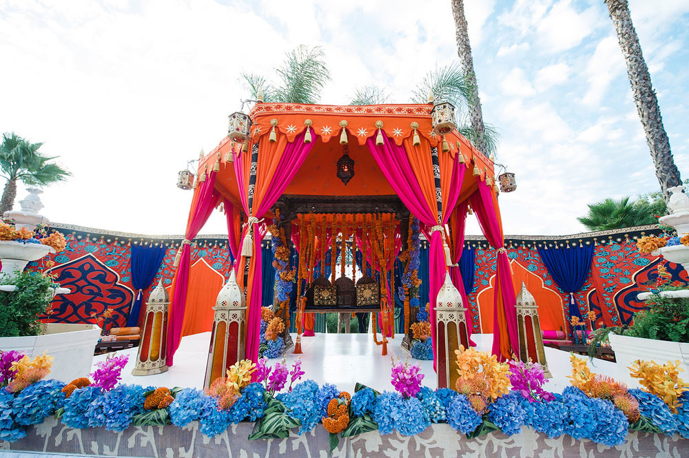 Indian Wedding Themes
 Raj Tents — Luxury Tent Rentals Los Angeles — Indian Theme