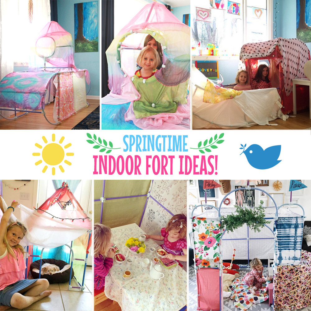 Indoor Forts For Kids
 How to Use Indoor Forts Make Kids Happy During Spring Showers