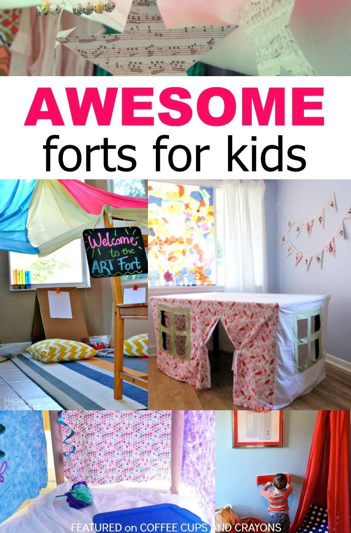 Indoor Forts For Kids
 Best 25 Awesome forts ideas on Pinterest