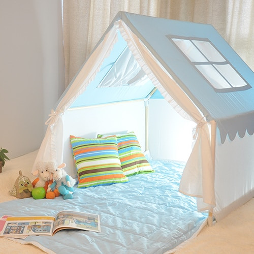 Indoor Kids Tent
 blue playhouse tent kids tents cotton child tent