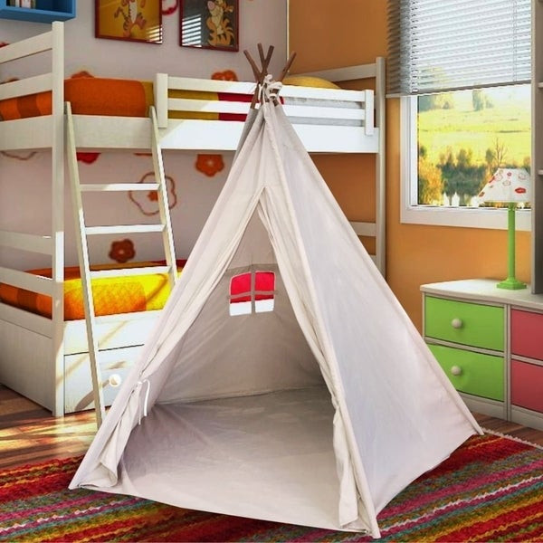 Indoor Kids Tent
 Shop EasyGo Products Indoor Tee Pee Tent 6 Foot Tall