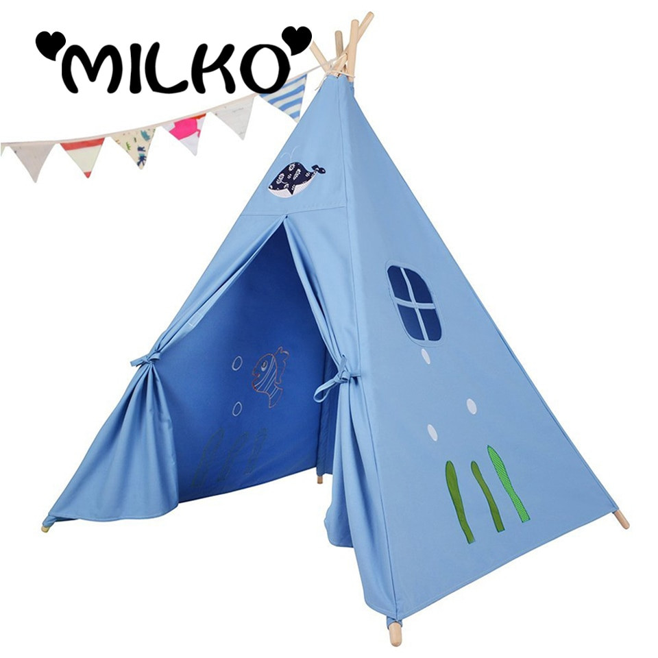 Indoor Kids Tent
 Children Tipi Indian Toy Teepee Tent Indoor Baby Play Tree