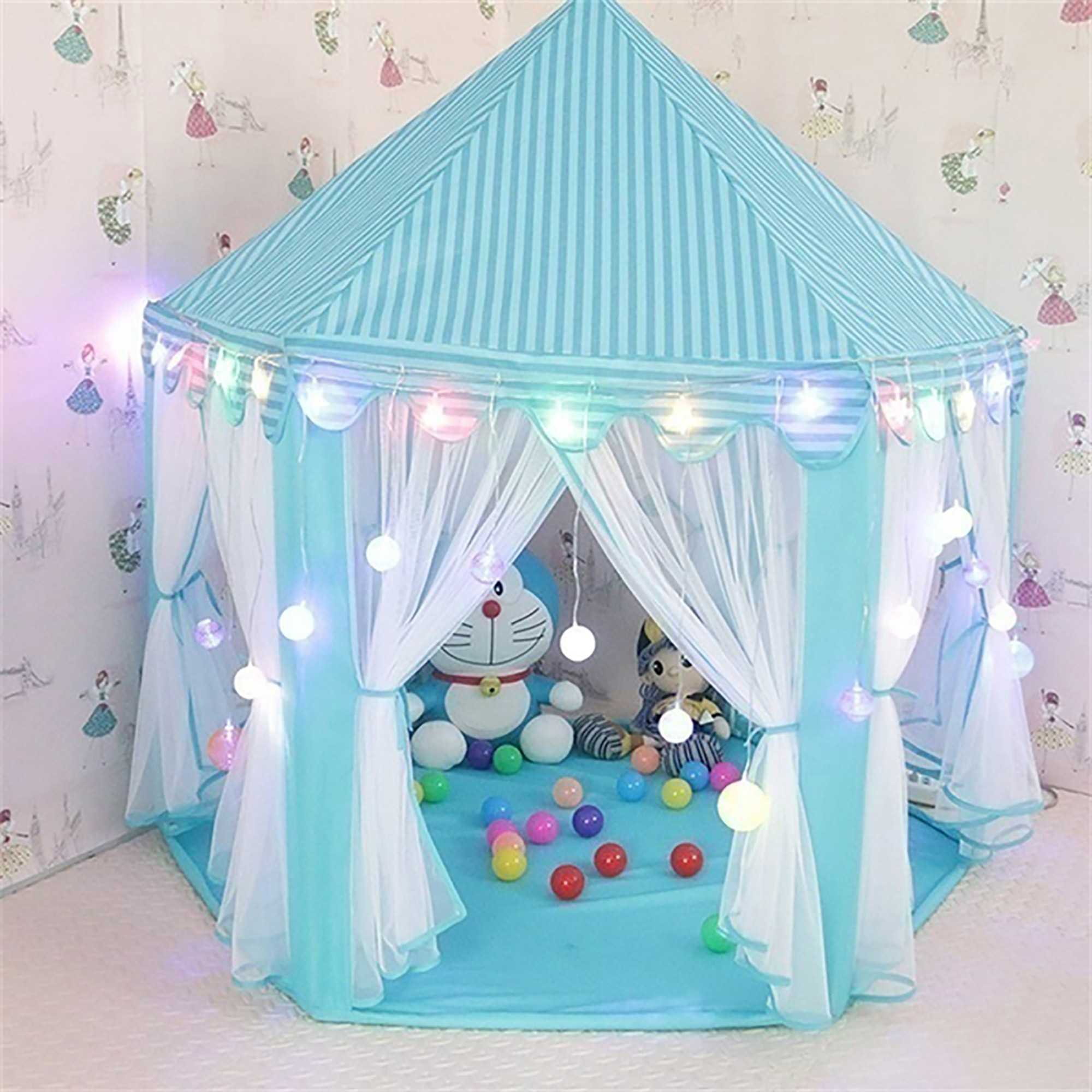 Indoor Tents For Kids
 Tents for Girls Outdoor Indoor Portable Folding Princess