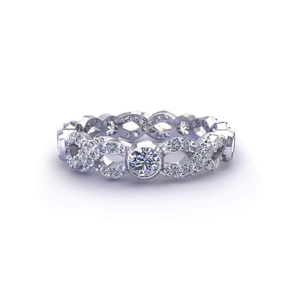 Infinity Wedding Rings
 Diamond Infinity Wedding Ring Jewelry Designs
