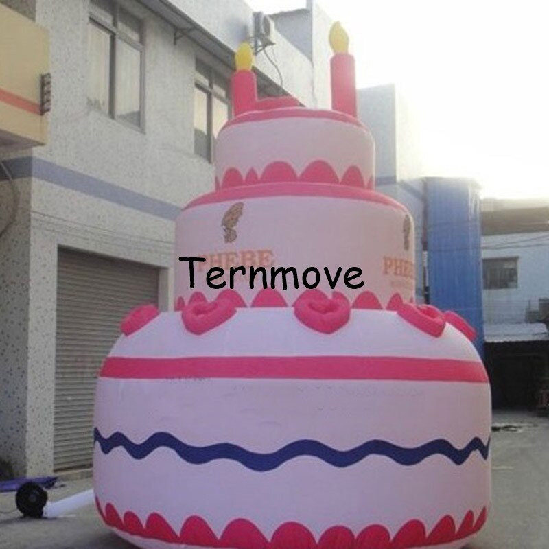 Inflatable Birthday Cake
 giant inflatable birthday cake replica for Advertising for