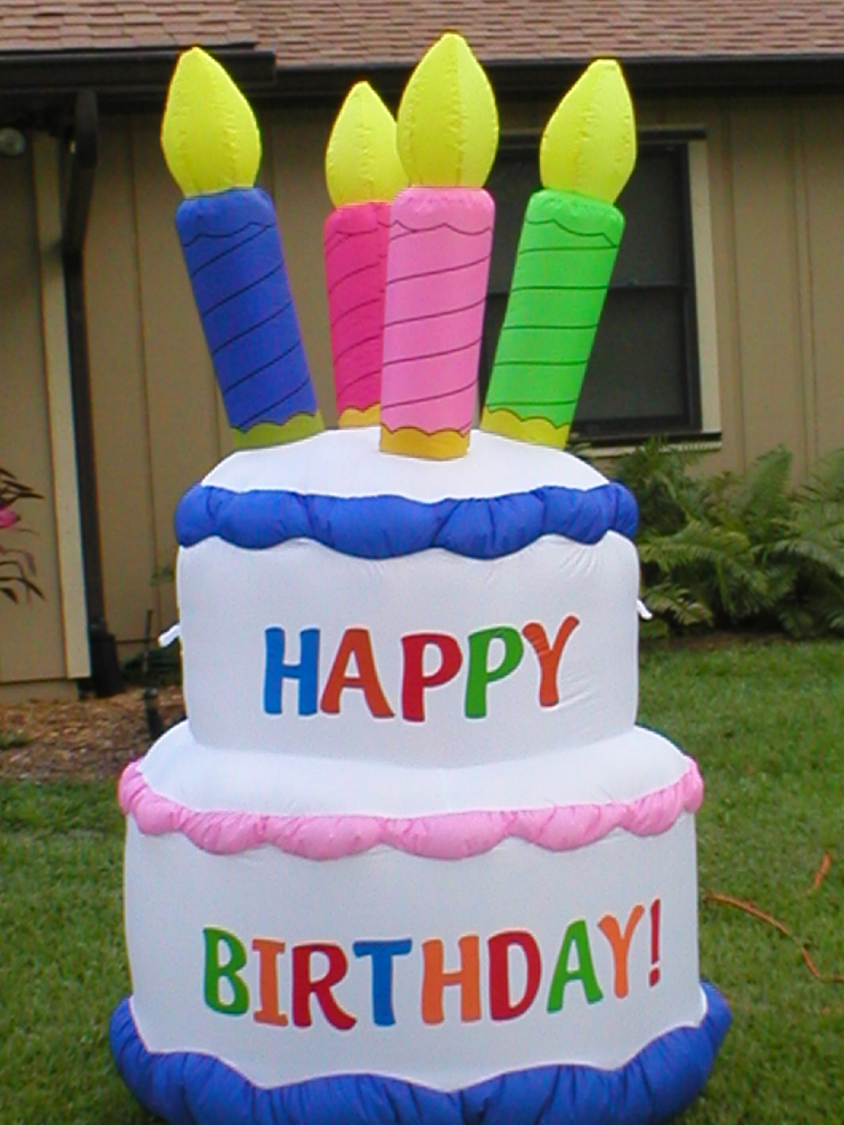 Inflatable Birthday Cake
 Fort Pierce Bounce House Sebastian Rentals Vero Beach