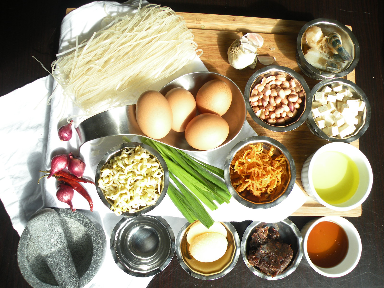 Ingredients In Pad Thai
 Fast Thai Dish – Pad Thai