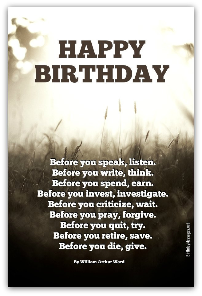 Inspirational Birthday Quotes
 Joey s Blog – God is always with you