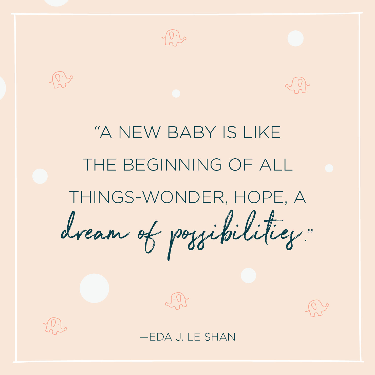 Inspirational Quotes For New Baby
 84 Inspirational Baby Quotes and Sayings