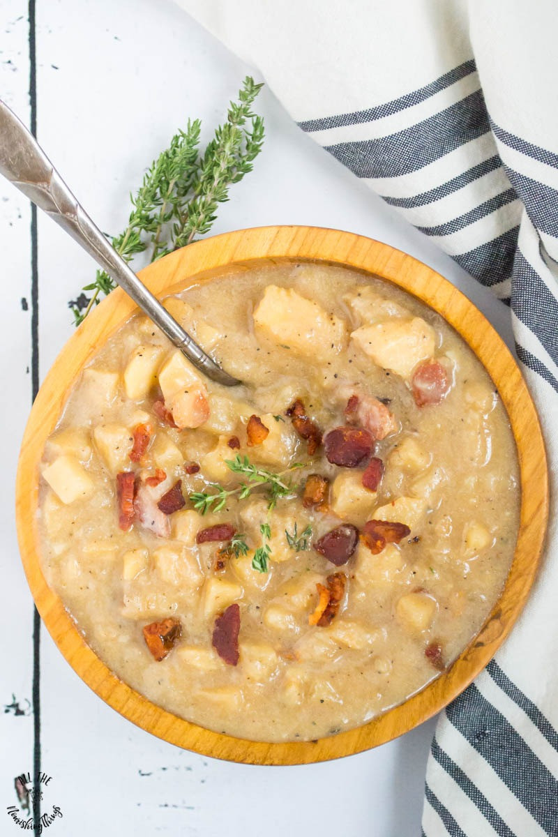 Instant Pot Fish Chowder
 Whole30 Instant Pot Fish Chowder low carb dairy free