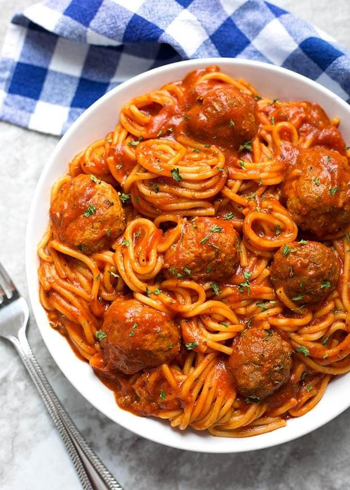 Instant Pot Spaghetti And Meatballs
 Instant Pot Spaghetti and Meatballs